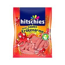 Hitschies - Saure Mini Krakenarme Erdbeeere 125 Grammes