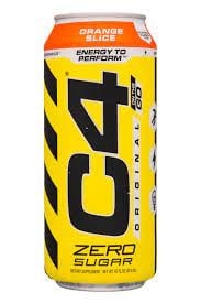 C4 - Boisson énergisante à l'orange 473 ml