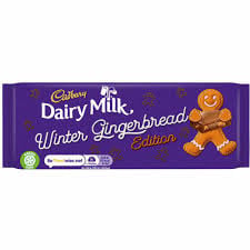 Cadbury - Winter Lebkuchen Edition 120 Gramm