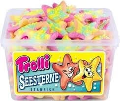 Trolli - Zeesterren 75 Stück 975 Gram