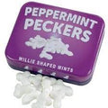 Bonbons à la menthe Peppermint Peckers en forme de Willie, 30 grammes