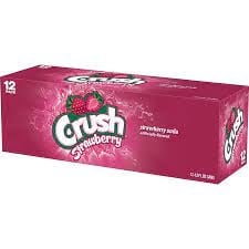 Crush - Strawberry Soda 355ml 12 Dosen