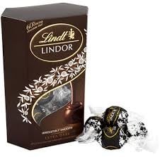 Lindt - Truffes au chocolat noir Lindor 60% 200 grammes