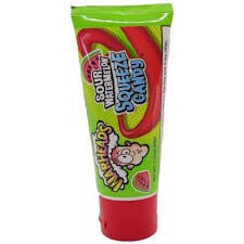Warheads – Ooze Warheads – Squeeze Candy Sour Watermelon 64 Gramm Videobox 99 Gramm – Kopie