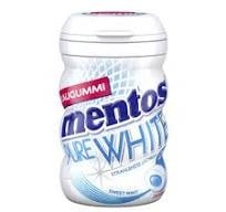 Mentos - Chewing-gum Pure White Menthe Douce 70 grammes