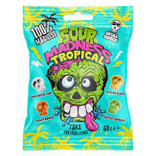Sour Madness Tropical 60 grammes