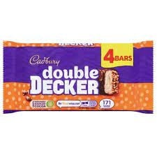 Cadbury - Double Decker 4er-Packung 149 Gramm