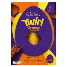 Cadbury - Œuf Twirl Orange Gros 198 grammes