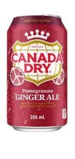 Canada Dry Granatapfel-Ingwer-Ale 355 ml