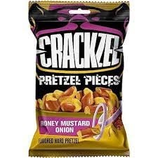 Bretzels Crackzel - Miel, Moutarde et Oignon 85 grammes (Halal)