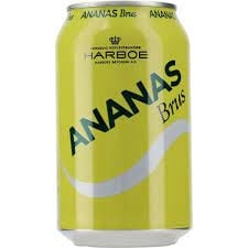 Harboe - Ananas Brus 330ml 24 Dosen