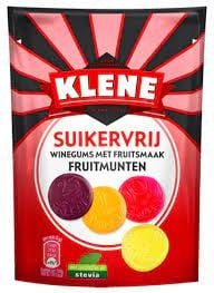Klene - Pièces de fruits 110 grammes (sans sucre)