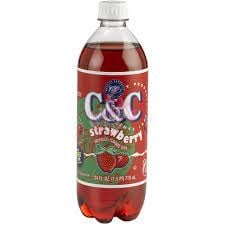 C&C Soda - Strawberry Bottle 710ml