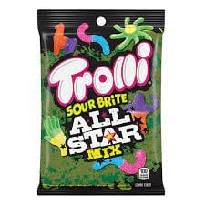 Trolli - Sour Brite All Star Mix 120 Gramm