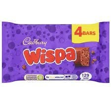 Cadbury - Wispa 4er-Packung 100 Gramm