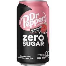 Dr Pepper - Strawberry Cream Zero 355 ml