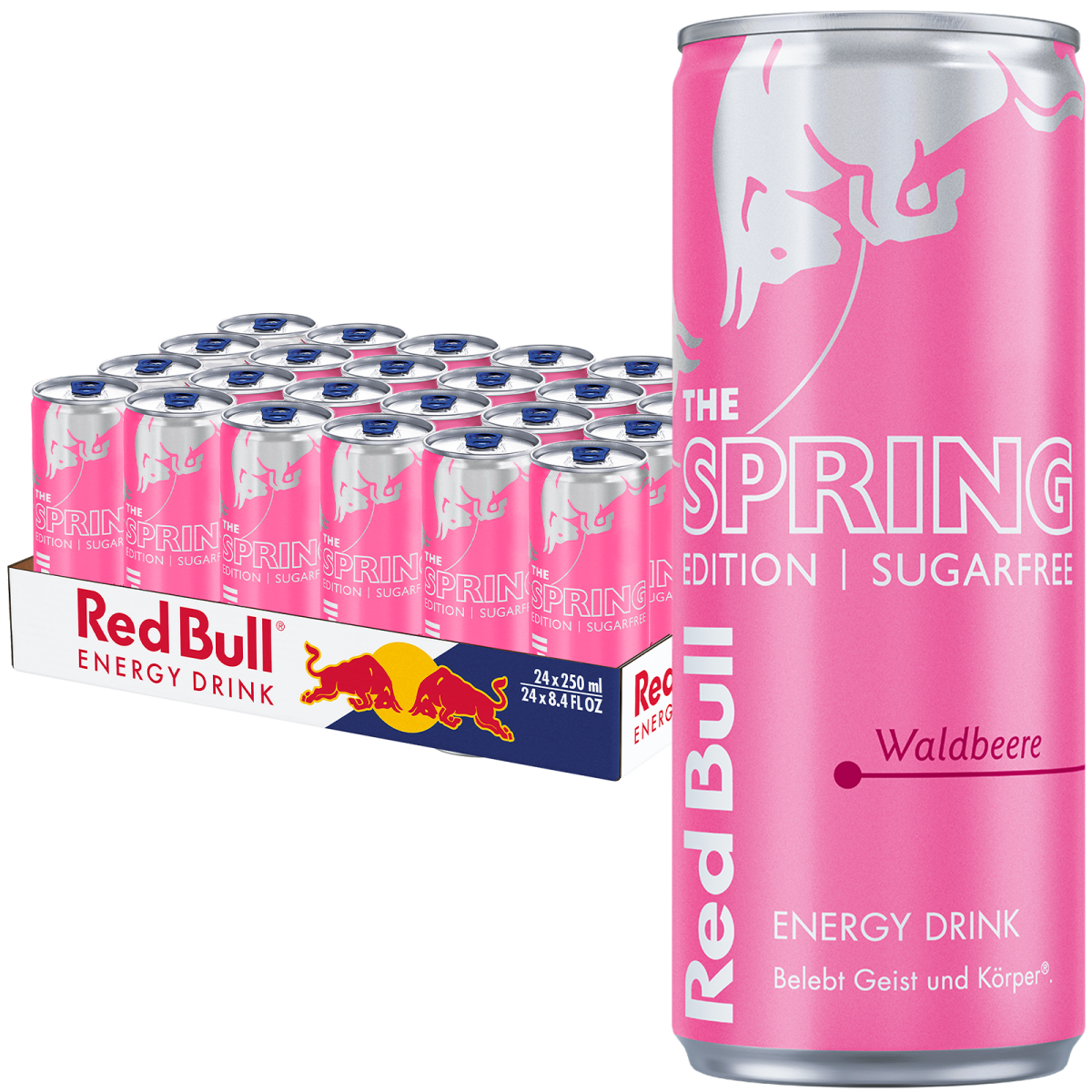 Red Bull - The Spring Edition Waldbeere 250ml 24 Canettes