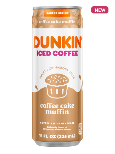 Dunkin' – Eiskaffee-Kuchenmuffin 330 ml