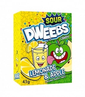 Dweebs – Saure Limonade & Apfel 45 Gramm
