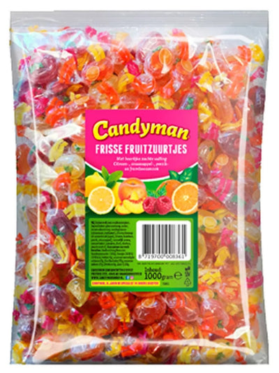 Candyman - Bonbons aux fruits frais 1 kg