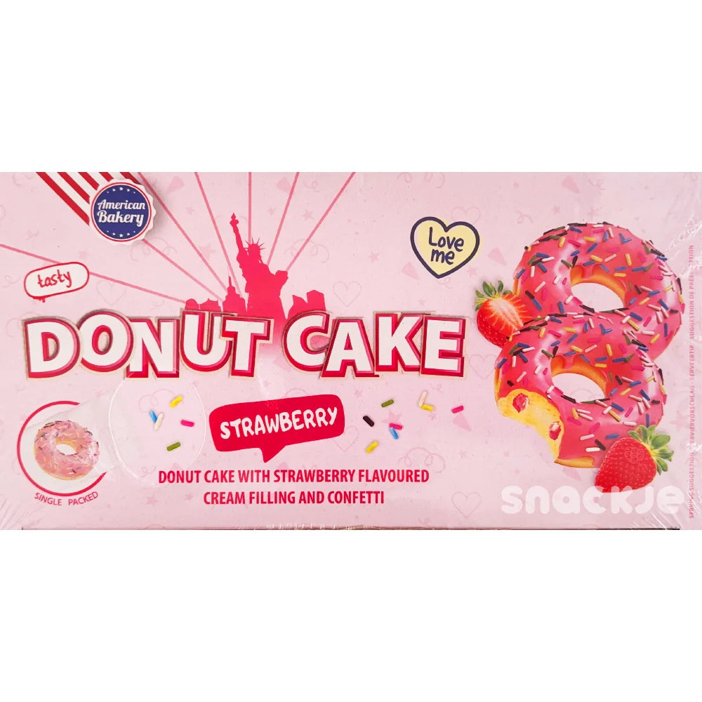 American Bakery - Gâteau aux fraises 135 grammes
