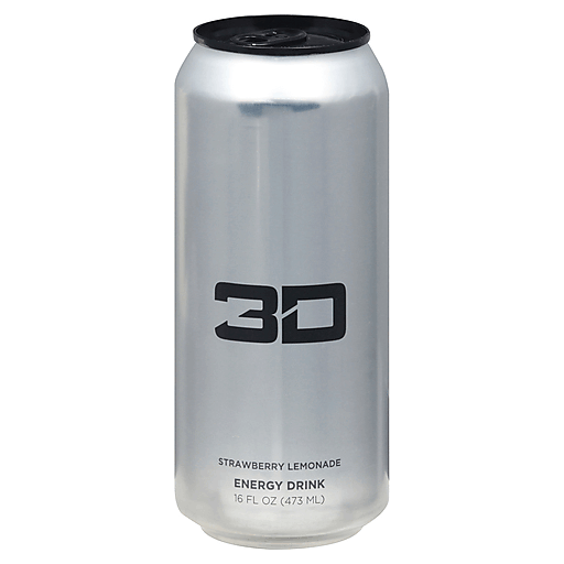 3D Energy - Strawberry Lemonade 473ml
