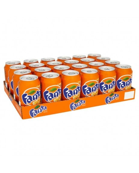 Fanta - Orange 330ml 24 Blikjes (geen statiegeld)