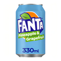 Fanta - Pineapple & Grapefruit 330ml 24 Canettes