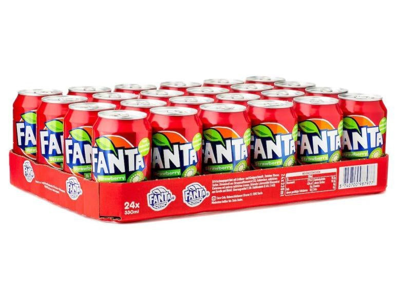 Fanta - Strawbery Kiwi 330ml 24 Dosen (geen statiegeld)