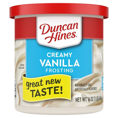 Duncan Hines - Crème Vanille 454 grammes