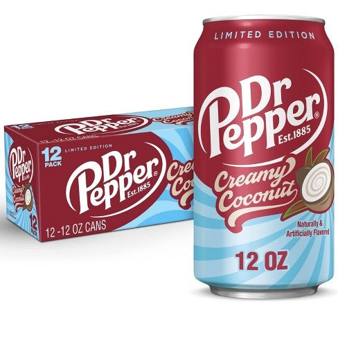 Dr. Pepper - Creamy Coconut 355ml 12 Dosen