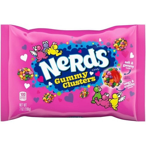 Nerds - Valentinstags-Gummibärchen-Cluster 198 Gramm