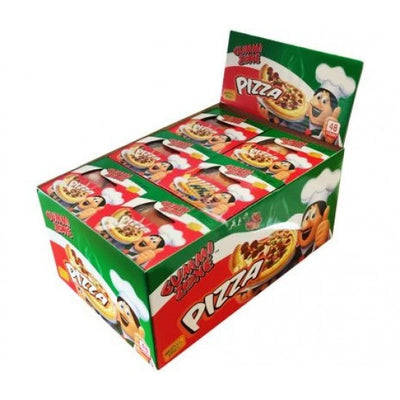 Gummy Zone Pizza Candy 6 Slices 48 Pièces