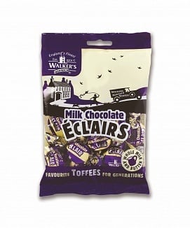 Éclairs au chocolat au lait Nonsuch de Walkers, 150 grammes