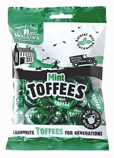 Walkers - Sachet de bonbons à la menthe Nonsuch 150 grammes