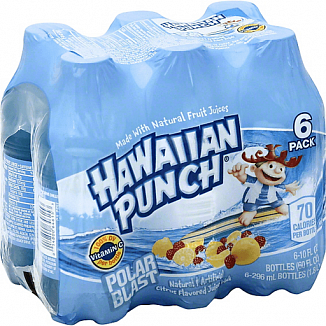 Hawaiian Punch - Pack de 6 Polar Blast