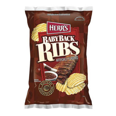Herr's - Baby Back Ribs Kartoffelchips 184,3 Gramm
