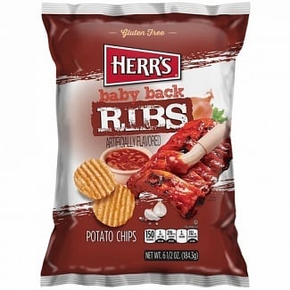 Herr's - Chips de travers de porc 170 grammes