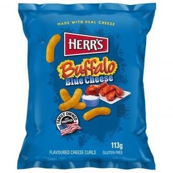 Herr's - Buffalo Blue Cheese Curls 113 grammes