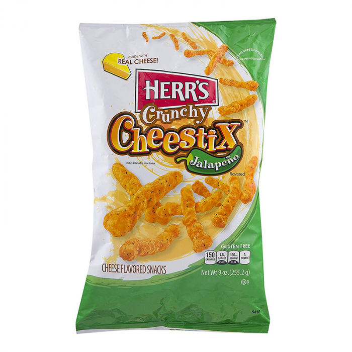 Herr's - Jalapeno Crunchy Cheestix 227 Gramm