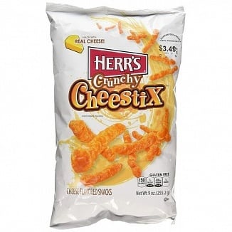 Herr's - Crunchy Cheestix Original 255 Gramm