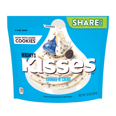 Hershey's - Kisses Cookies & Creme 284 grammes