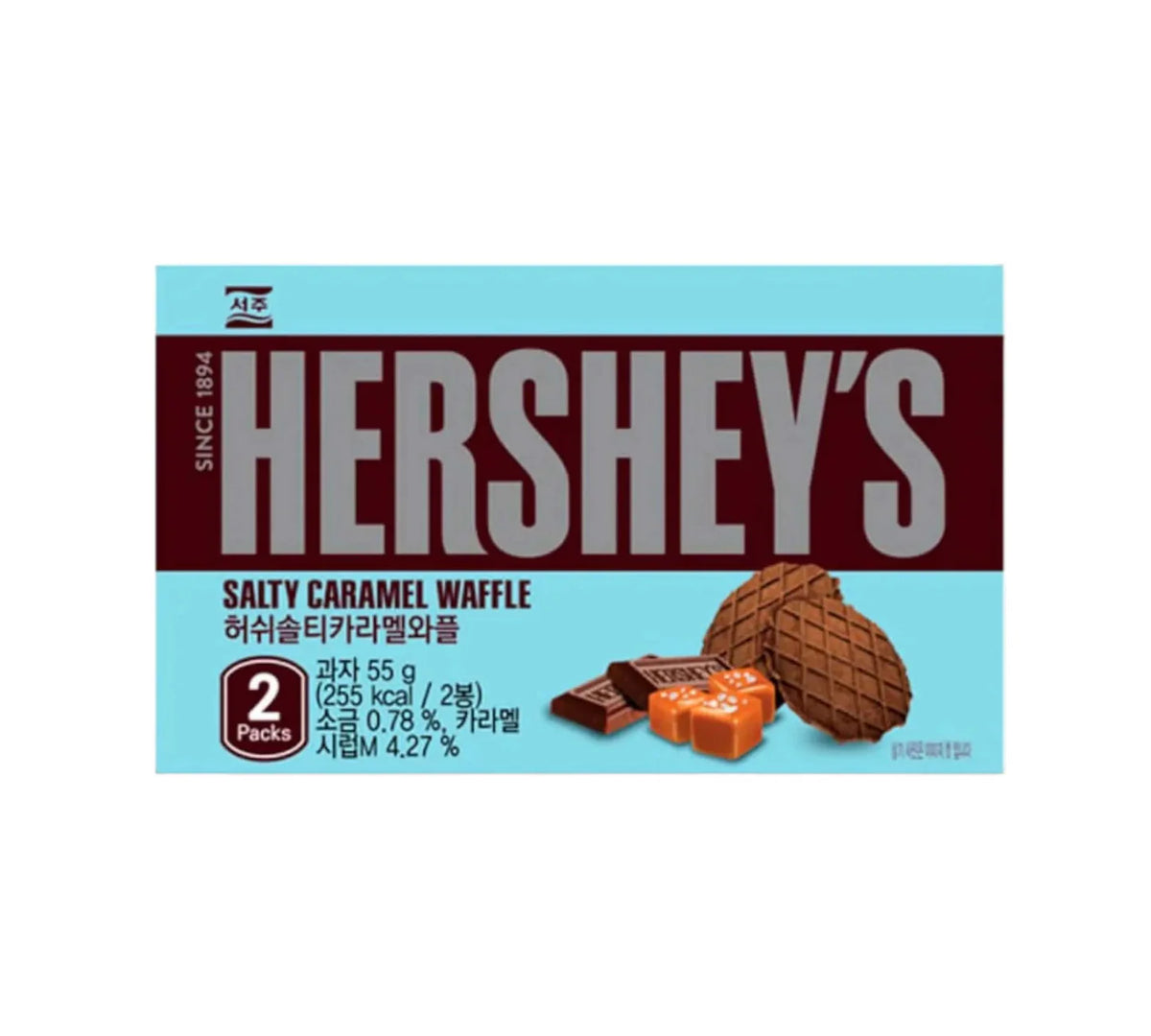 Hershey's - Salzkaramellwaffel 55 Gramm