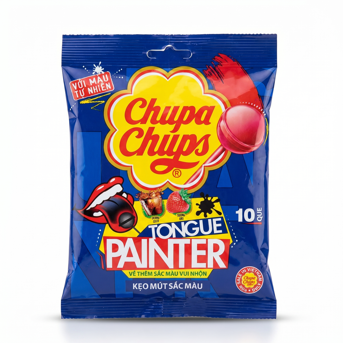 Chupa Chups - Lollipop Tongue Painter Mix Asia 93 Gram