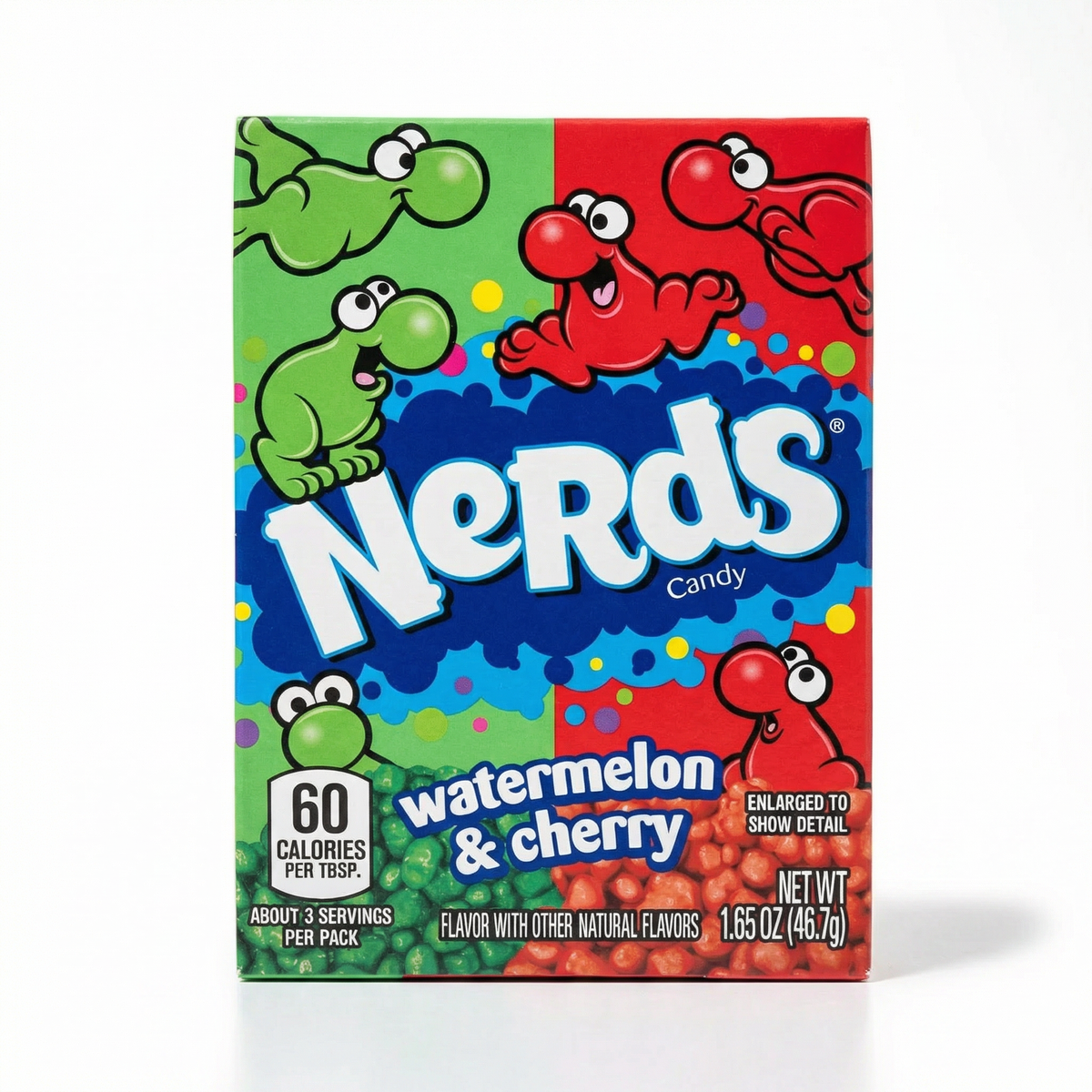 Nerds - Cerise sauvage et pastèque