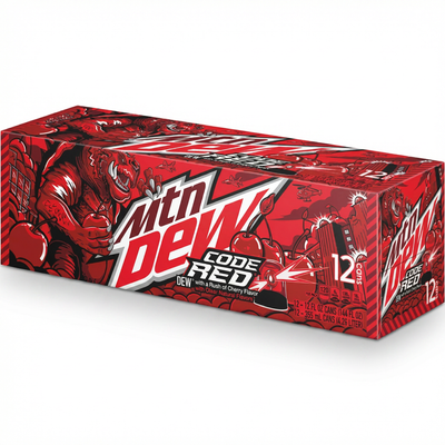 Mountain Dew - Code Red 355ml 12 Dosen