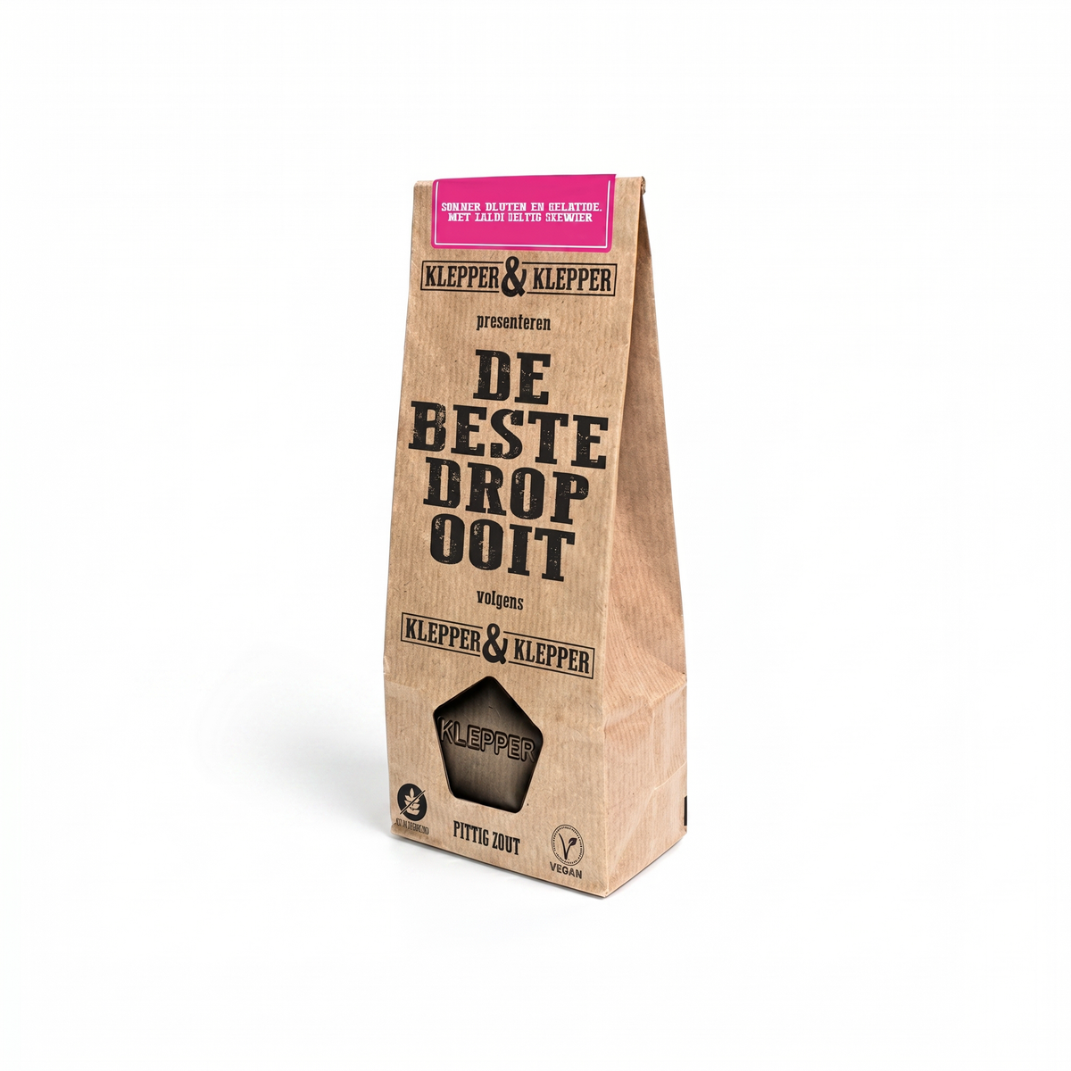 Klepper & Klepper - De Beste Réglisse Ooit Pittig Zout 200 Gram