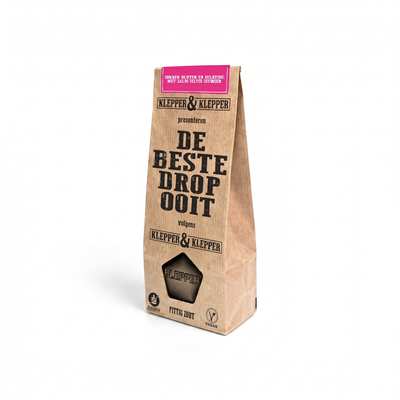Klepper & Klepper - De Beste Lakritz Ooit Pittig Zout 200 Gram