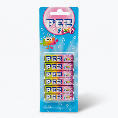 Pez - Blister pétillant de 6, 51 grammes