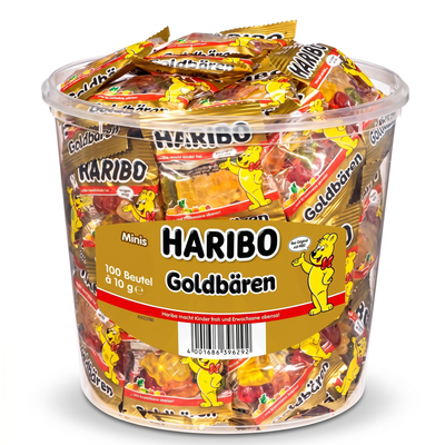 Haribo Silo Goudbeertje Zakjes 100 Stück